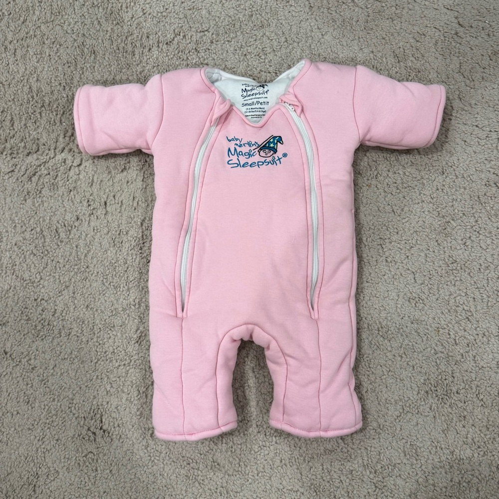 Baby Merlin’s Magic Sleepsuit Pink Baby Infant